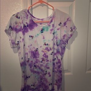 Mickey tie dye shirt
